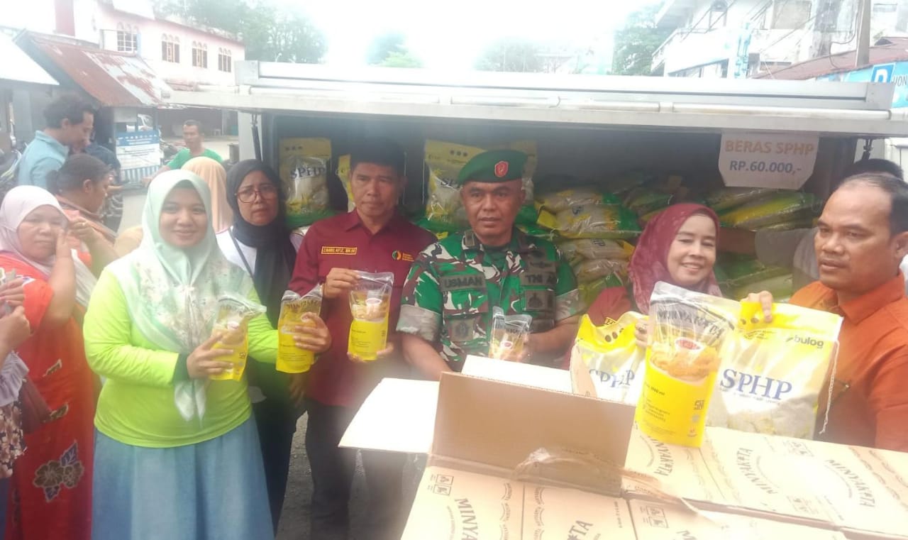 Moment GPM di Pasar Baru Bangko.