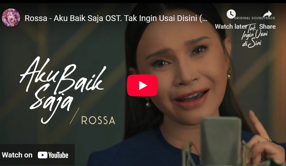 lagu aku baik saja rossa. lagu aku baik saja rossa.