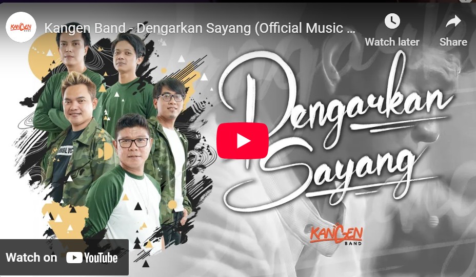 lagu dengarkan sayang kangen band.
