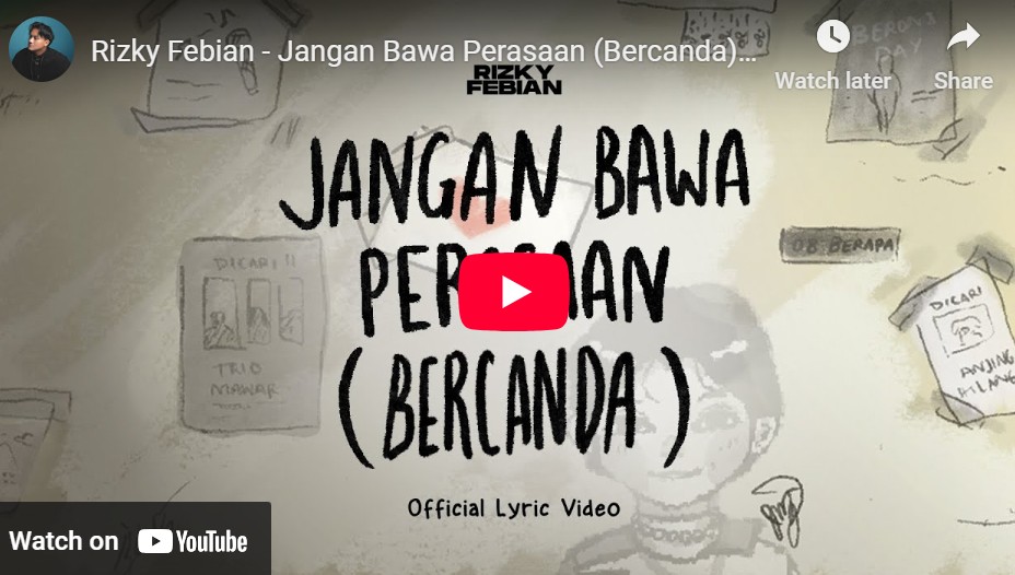 lagu jangan bawa perasaan rizky febian. lagu jangan bawa perasaan rizky febian.