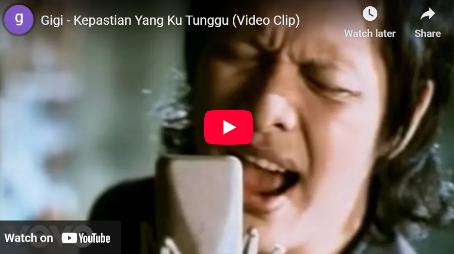 lagu kepastian yang kutunggu gigi band.