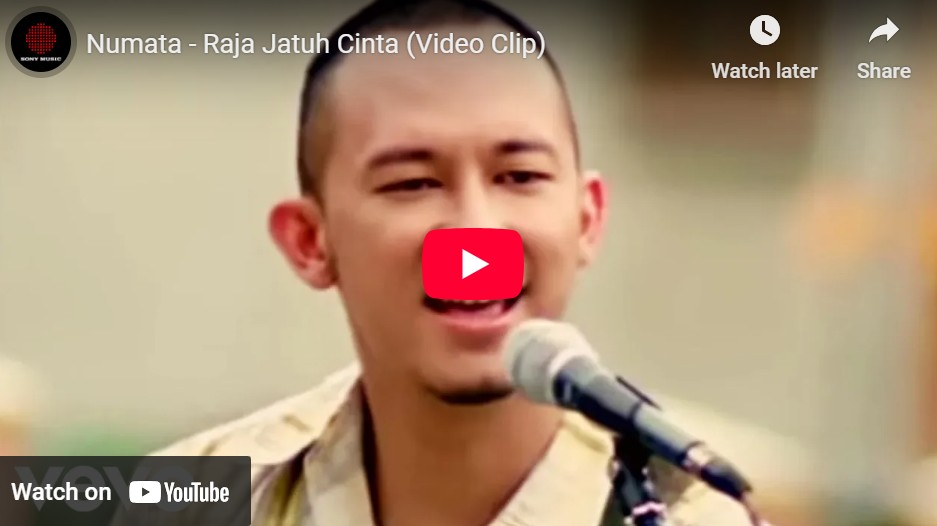 lagu raja jatuh cinta numata.