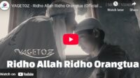 lagu ridho allah ridho orang tua vagetoz.
