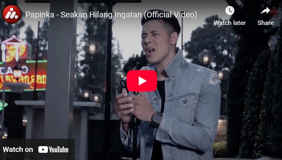 lagu seakan hilang ingatan papinka.