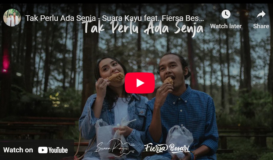 lagu tak perlu ada senja fiersa besari ft suara kayu.