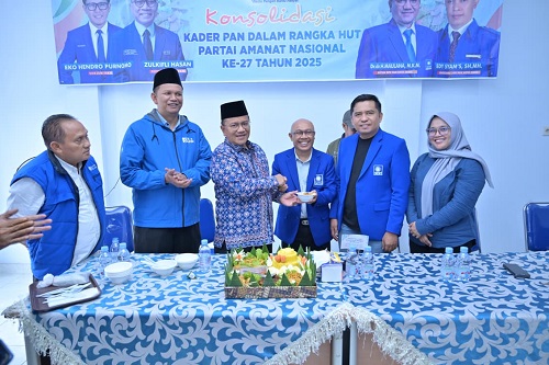 milad pan ke 27, maulana minta kader dpd pan kota jambi berkontribusi nyata dalam membangun bangsa