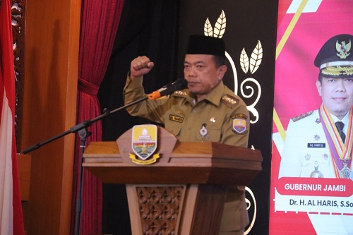 pon 2032 gubernur jambi al haris proyeksikan jambi jadi tuan rumah