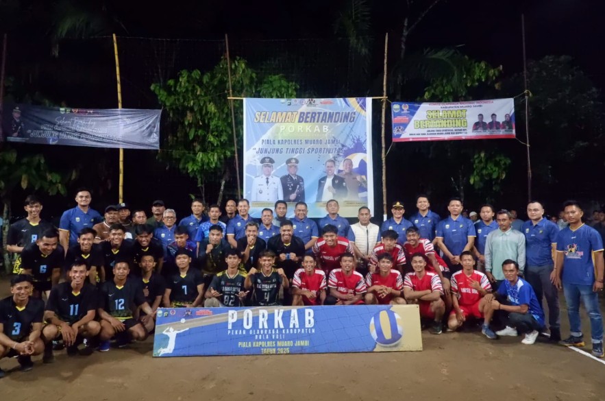 Porkab Bola Voli Piala Kapolres Muaro Jambi 2025 Resmi Dibuka Porkab Bola Voli Piala Kapolres Muaro Jambi 2025 Resmi Dibuka