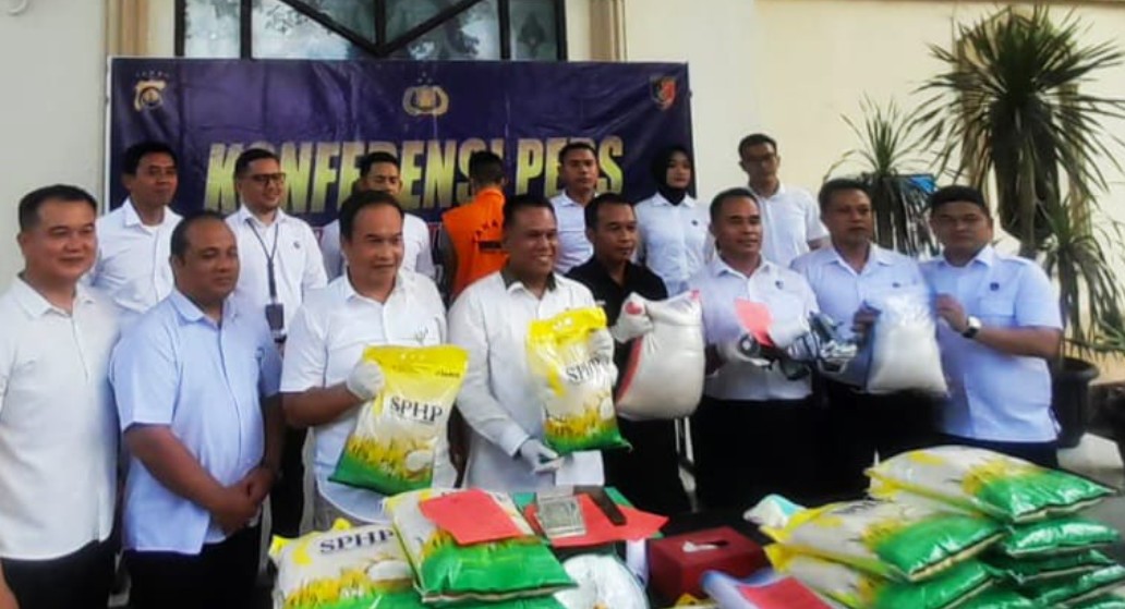 Polda Jambi Bongkar Kasus Pengoplosan Beras SPHP