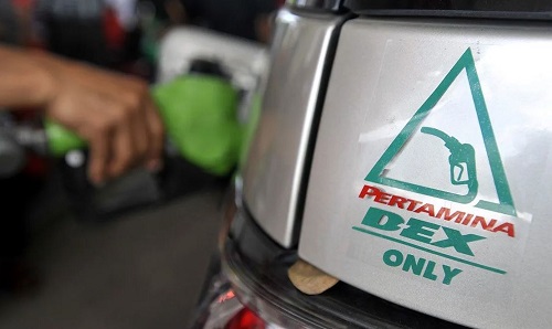harga bbm pertamina dex turun