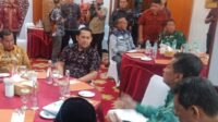 Bupati Merangin M Syukur berkoordinasi dengan Wakil Menteri (Wamen) PAN-RB Purwadi Arianto, terkait kepastian hukum tentang status Tenaga Honorer yang bekerja di atas dua tahun, yang ikut seleksi CPNS 2024 tidak masuk database.