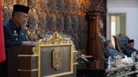 Wabup Merangin H A Khafid secara gamblang, menanggapi pandangan umum Fraksi-fraksi DPRD Merangin, terhadap nota keuangan Rancangan Anggaran Pendapatan Belanja Daerah (RAPBD) Perubahan 2025.