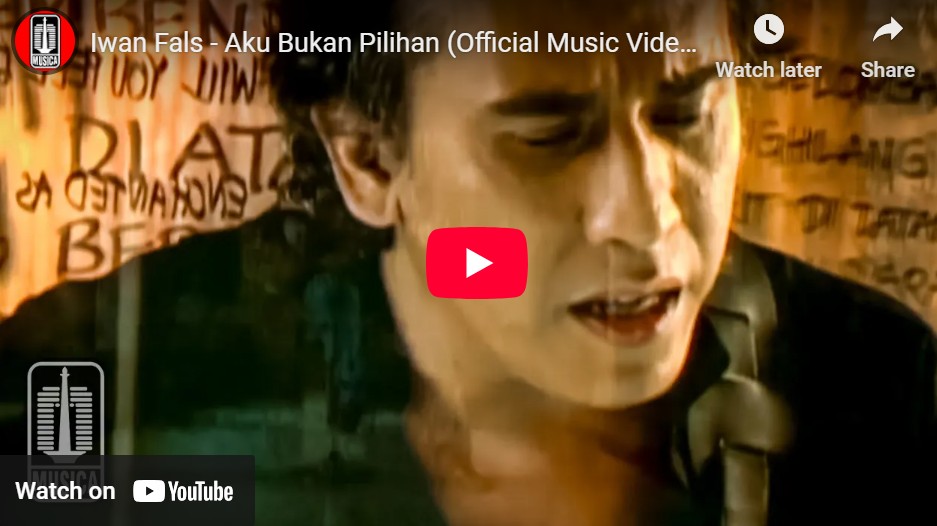 lagu aku bukan pilihan iwan fals.