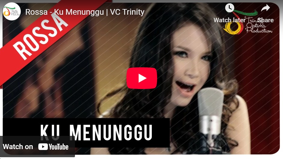 lagu ku menunggu rossa.