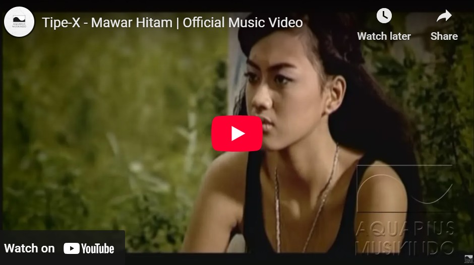lagu mawar hitam tipe x.