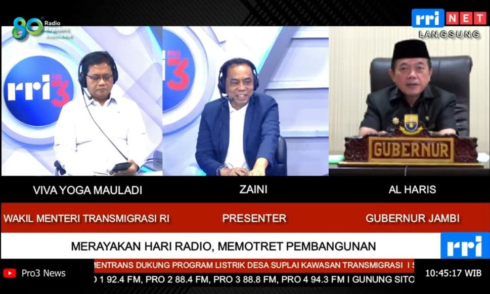 Wamen Viva Yoga Apresiasi Gubernur Al Haris Kembangkan Kawasan Transmigrasi di Jambi