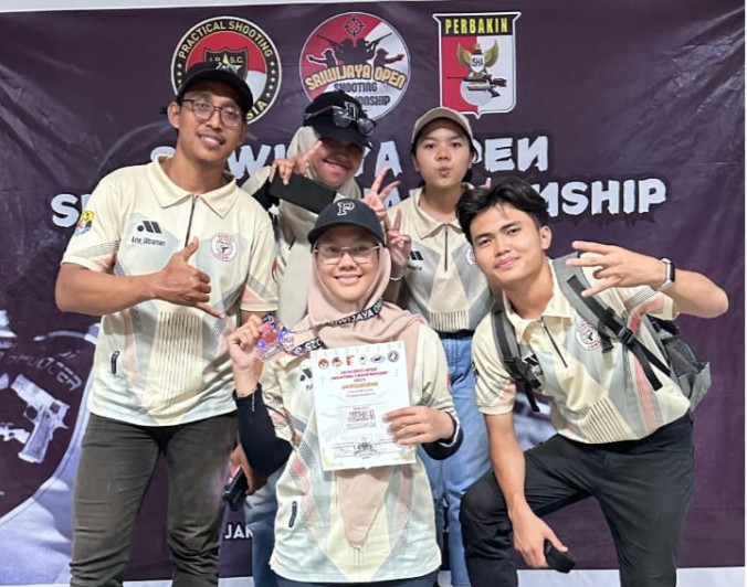 Dua Atlet Menembak Jambi Raih Prestasi di Sriwijaya Open Shooting Championsip