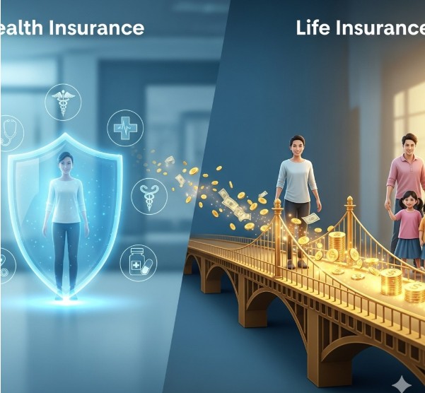 Asuransi Kesehatan vs. Asuransi Jiwa Asuransi Kesehatan vs. Asuransi Jiwa