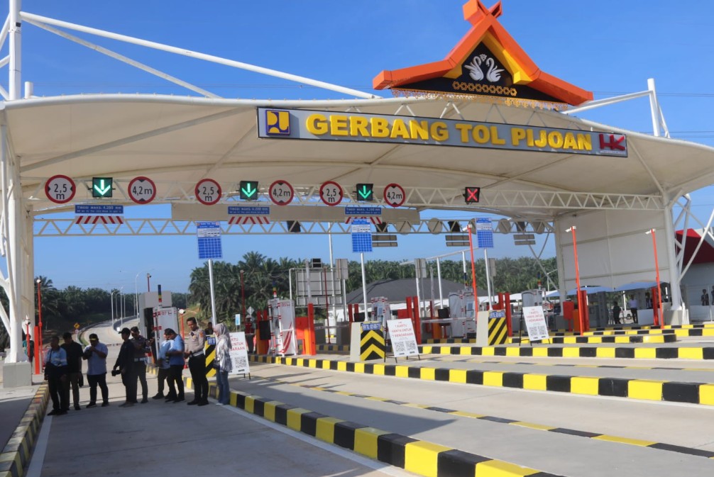 Tol Tempino-Pijoan Waktu Tempuh 45 Menit Tol Tempino-Pijoan Waktu Tempuh 45 Menit