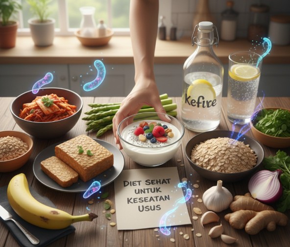 Diet Sehat untuk Kesehatan Usus