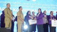 Hj. Hesti Haris Harumkan Provinsi Jambi pada Lomba TP Posyandu Nasional