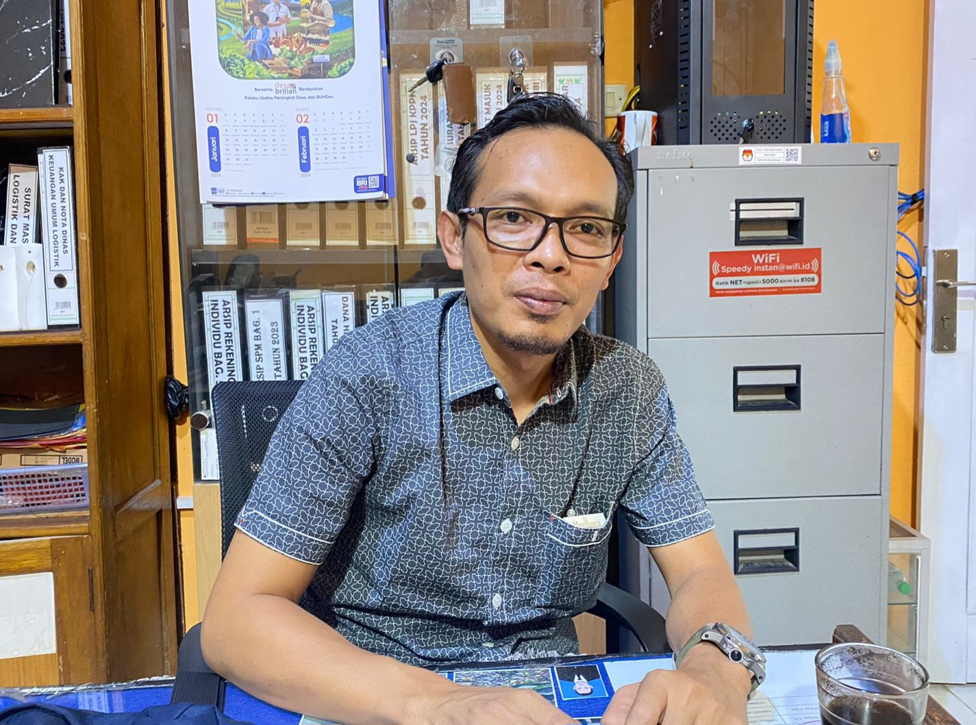 Ketua KPU Merangin, Albert Trisman. dok: ist