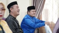 Ketua DPRD Merangin, M Rifaldi, menghadiri puncak peringatan Hari Ulang Tahun (HUT) ke-26 Kabupaten Sarolangun yang digelar melalui Rapat Paripurna Istimewa di Gedung DPRD Sarolangun, Minggu (12/10/2025).