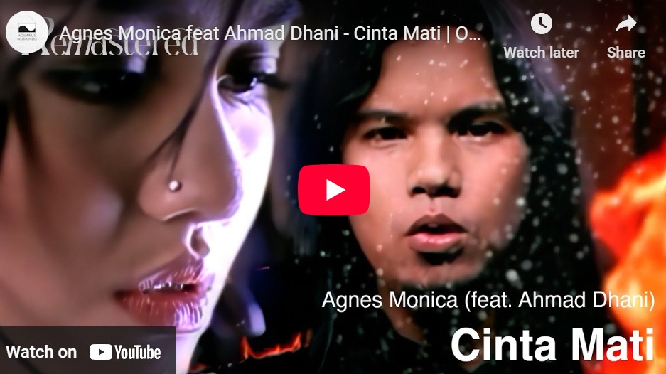 lagu cinta mati agnes monica ft ahmad dhani. lagu cinta mati agnes monica ft ahmad dhani.