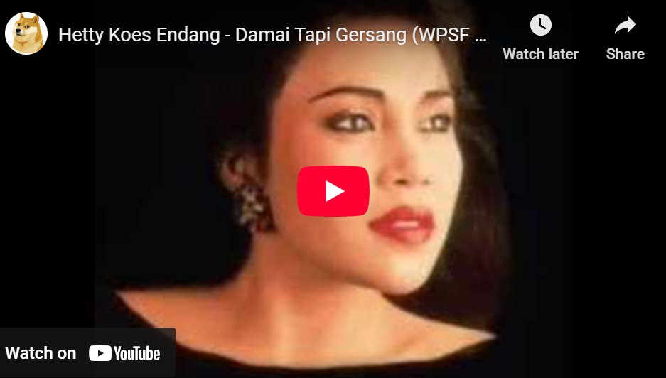 lagu damai tapi gersang hetty koes endang.
