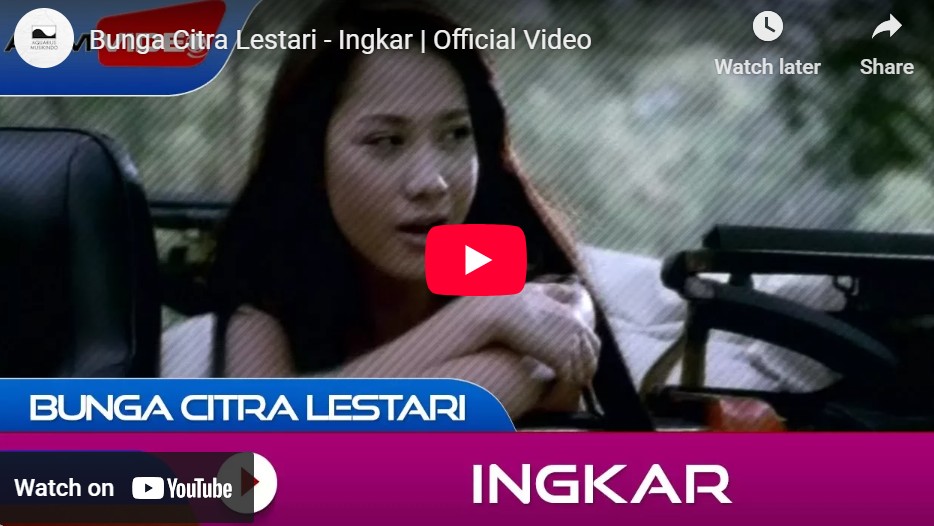 lagu ingkar bunga citra lestari. lagu ingkar bunga citra lestari.