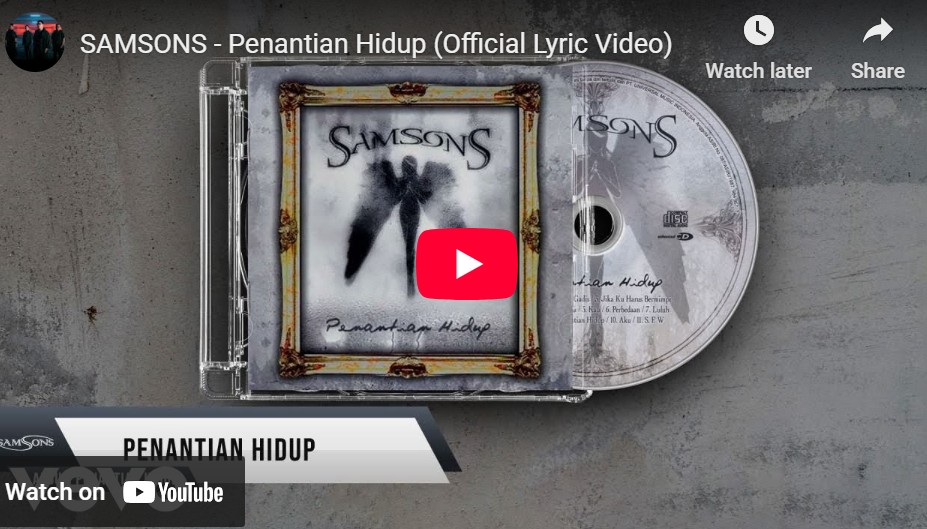 lagu penantian hidup samsons.