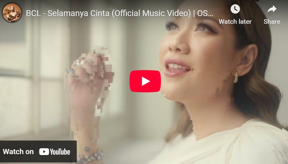 lagu selamanya cinta bunga citra lestari.