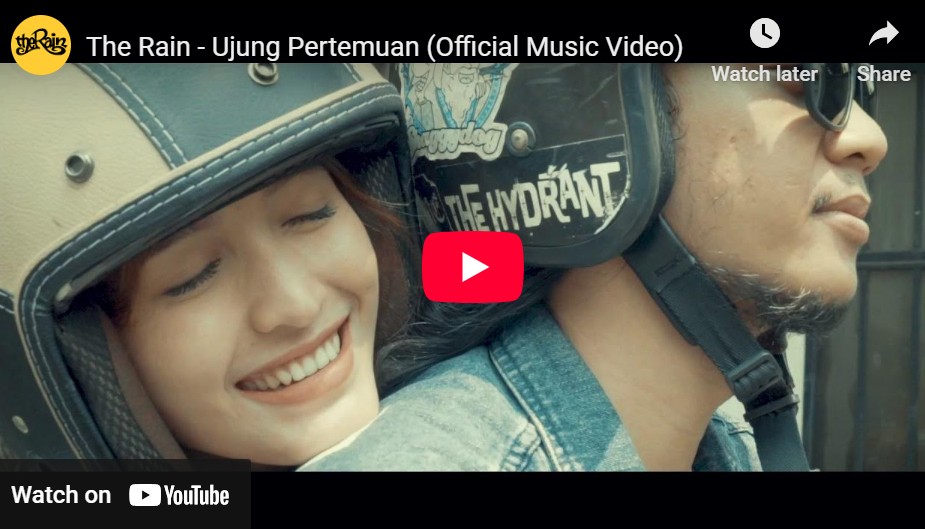 lagu ujung pertemuan the rain.