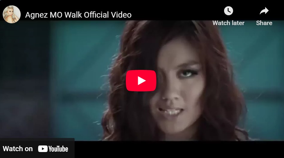 lagu walk agnes monica.