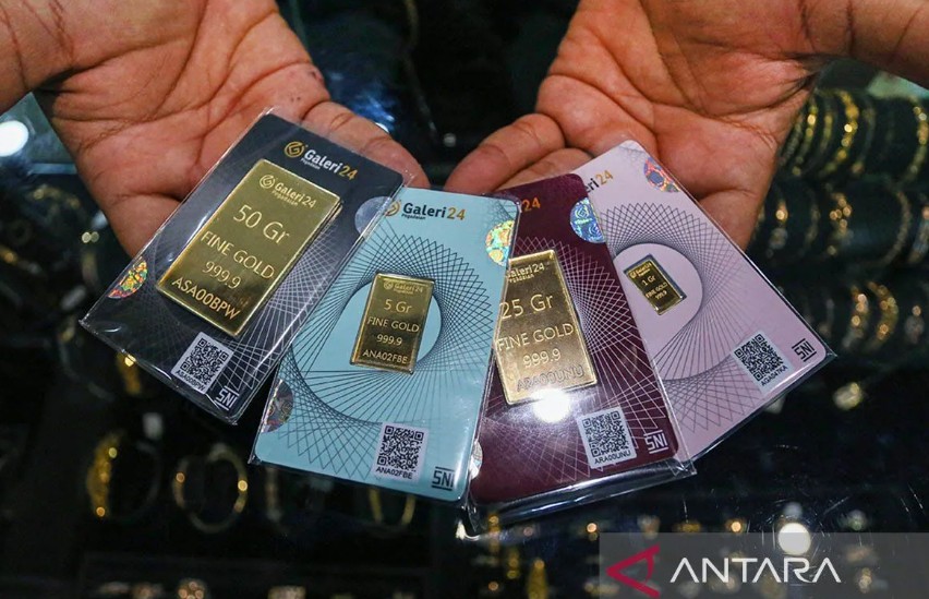 Harga Emas di Pegadaian, 3 Produk Kompak Naik