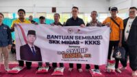 Sy Fasha Bersama SKK Migas-KKKS Bantu Porter dan Driver di Bandara Jambi