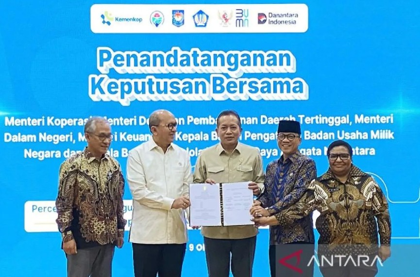 Pemerintah Percepat Pembangunan Fisik Kopdes Merah Putih