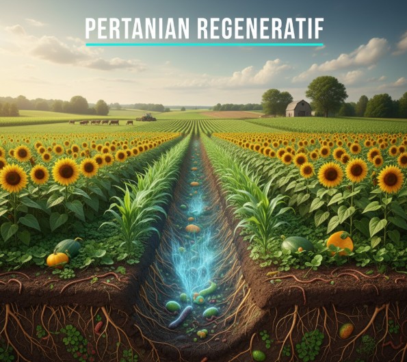 Pertanian Regeneratif: Mengembalikan Kesehatan Tanah untuk Masa Depan Pangan