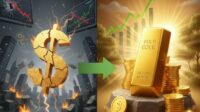 KEKUATAN RAHASIA EMAS: Mengapa Emas Selalu Naik Saat Dolar AS Goyah