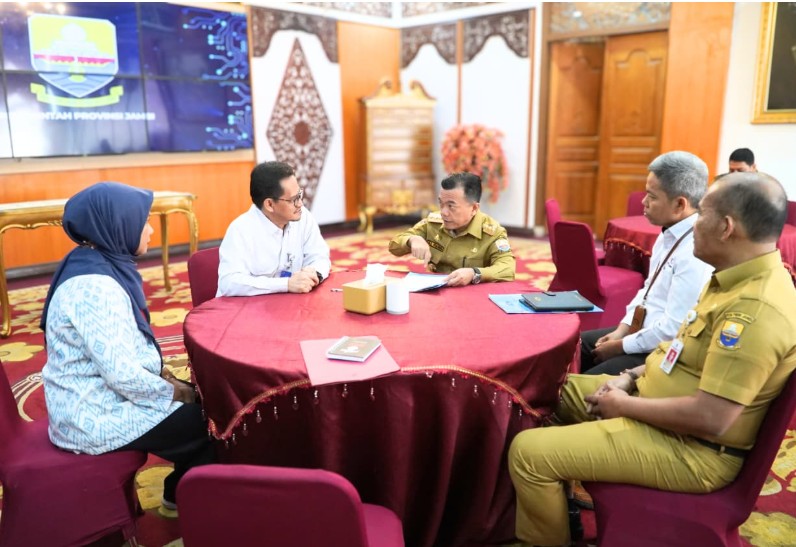 Gubernur Al Haris Terima Audensi BPKP Jambi, Bahas Kajian Strategis untuk Kebijakan Daerah dan Perkuat Kolaborasi Cegah Korupsi
