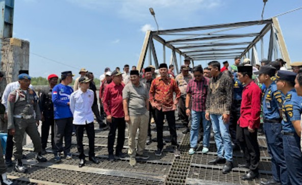 Anggota DPR RI, Edi Purwanto melakukan kunjungan ke Kabupaten Tanjung Jabung Barat, Provinsi Jambi.