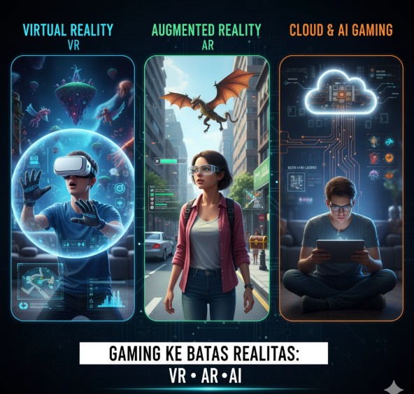 ERA GAME SINEMATIK: Tiga Teknologi yang Mendorong Gaming ke Batas Realitas