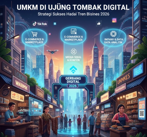 UMKM di Ujung Tombak Digital: Strategi Sukses Hadapi Tren Bisnis 2026 UMKM di Ujung Tombak Digital: Strategi Sukses Hadapi Tren Bisnis 2026