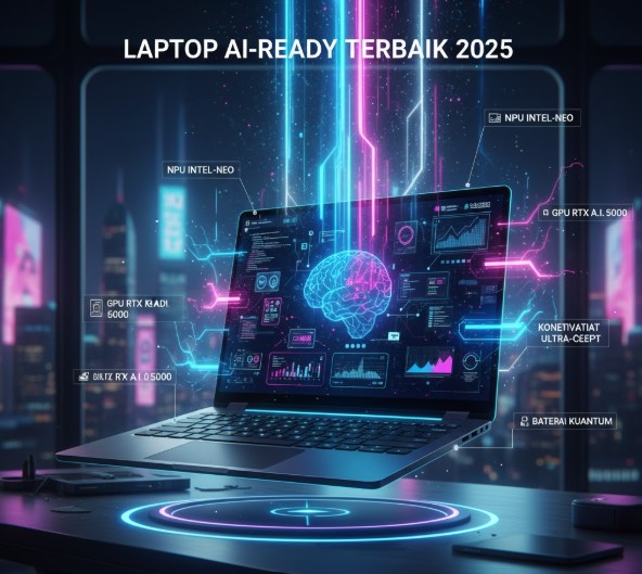 10 Laptop AI-Ready Terbaik 2025: Panduan Memilih Laptop dengan NPU dan Chipset Terbaru 10 Laptop AI-Ready Terbaik 2025: Panduan Memilih Laptop dengan NPU dan Chipset Terbaru