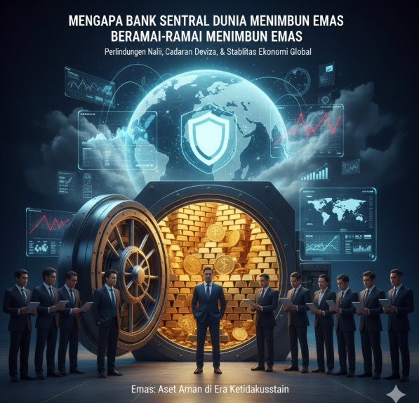 Senjata Tersembunyi De-Dolarisasi: Mengapa Bank Sentral Dunia Beramai-ramai Menimbun Emas Senjata Tersembunyi De-Dolarisasi: Mengapa Bank Sentral Dunia Beramai-ramai Menimbun Emas