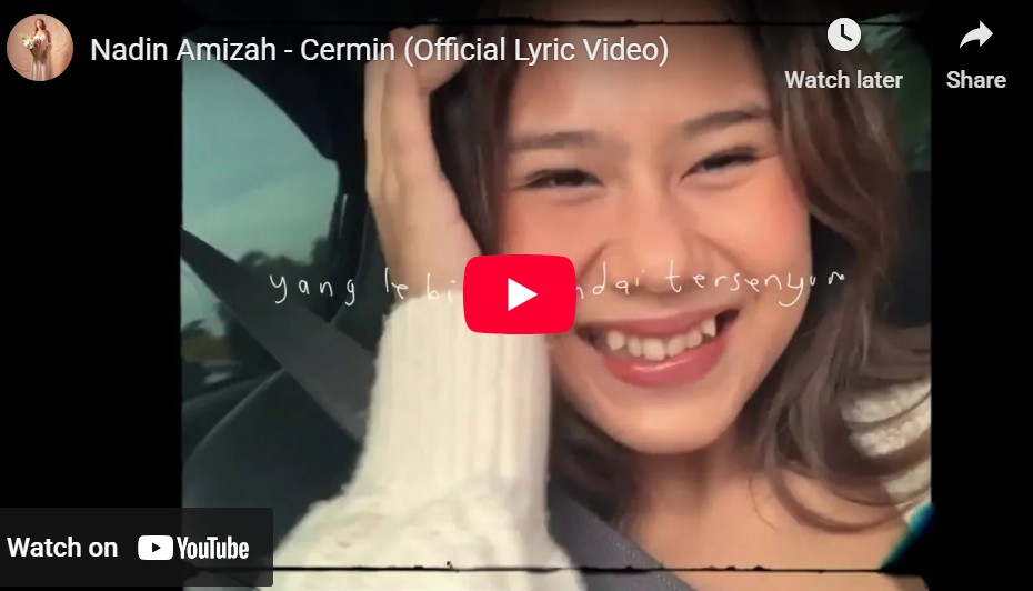 lagu cermin nadin amizah.