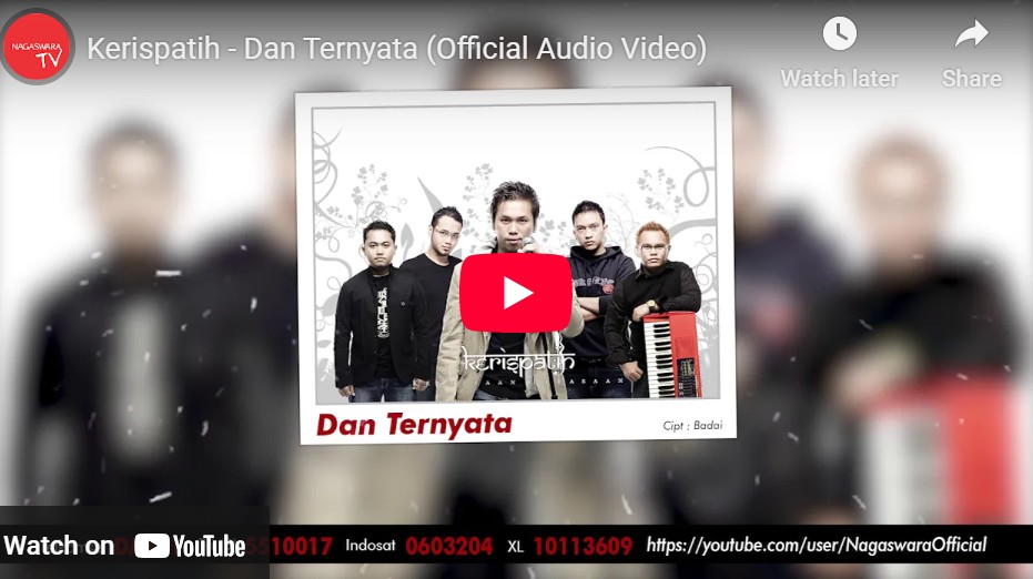 lagu dan ternyata kerispatih.