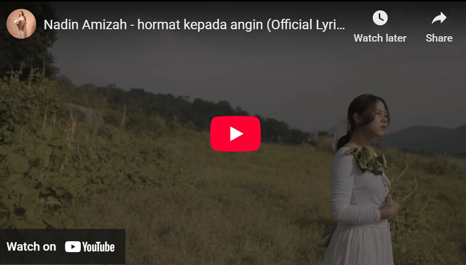 lagu hormat kepada angin nadin amizah.