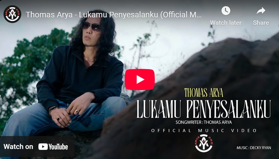 lagu lukamu penyesalanku thomas arya. lagu lukamu penyesalanku thomas arya.