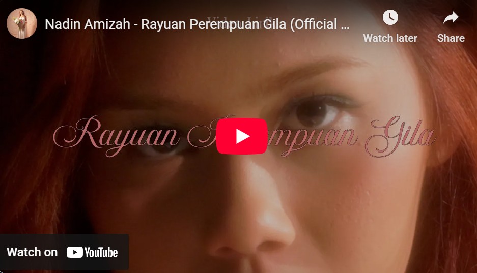 lagu rayuan perempuan gila nadin amizah.